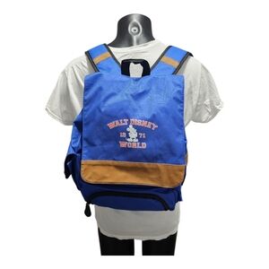 Walt Disney World 1971 Suede and Canvas Backpack